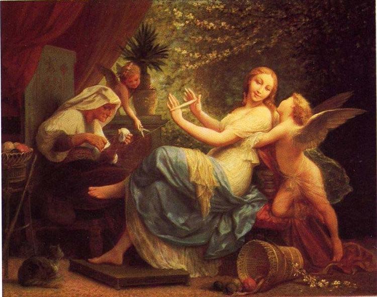 Henri-Pierre Picou Innocence Seduced by Love oil painting image